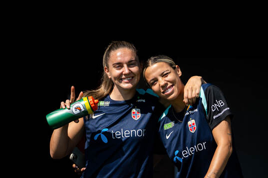 Vilde Bøe Risa and Celin Bizet Dønnum of the Norwegian