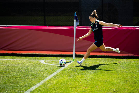 Vilde Bøe Risa of the Norwegian women's national football