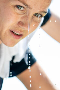 Guro Reiten of the Norwegian women's national football team