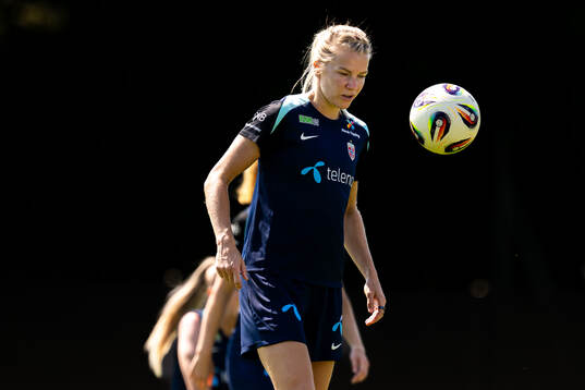 Ada Hegerberg of the Norwegian women's national football