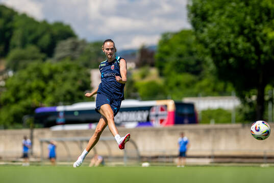 Caroline Graham Hansen of the Norwegian women's national