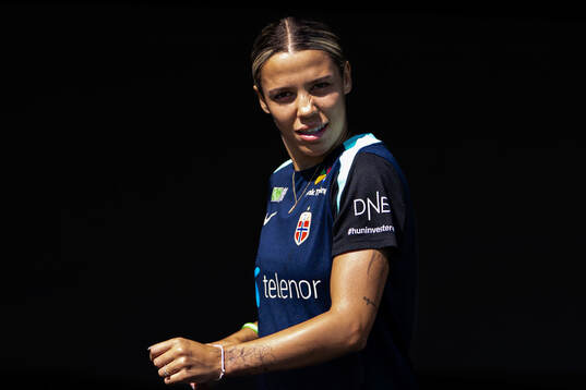Celin Bizet Dønnum of the Norwegian women's national