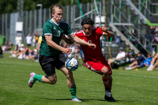 Oliver Kusoffsky och Azzam Alhajmohammad alello