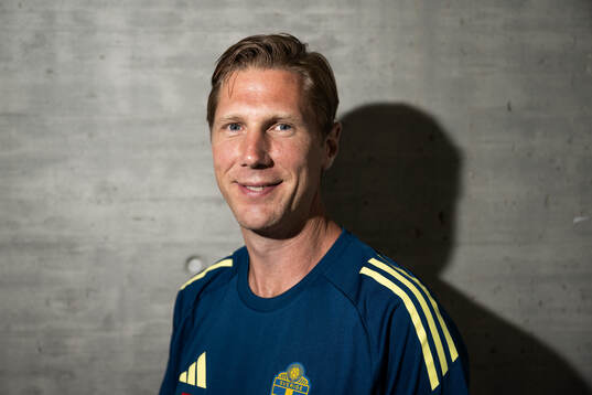 Sports psychologist Rasmus Liljeblad of the Swedish