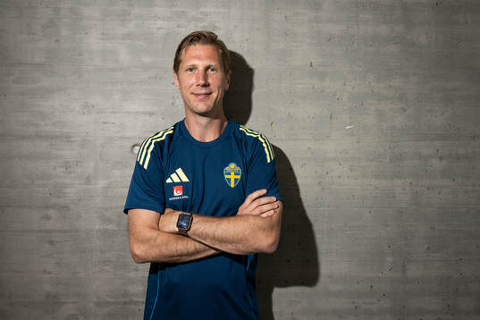 Sports psychologist Rasmus Liljeblad of the Swedish