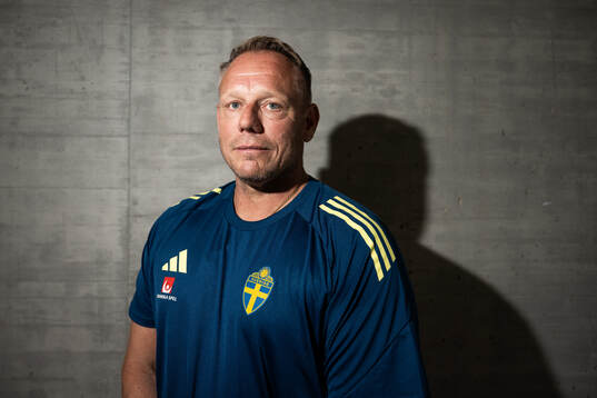 Head of security Stefan Dejemyr of the Swedish women’s