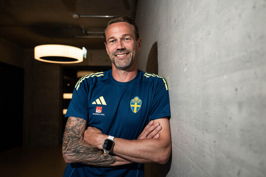 Coordinator Magnus Andersson of the Swedish women’s