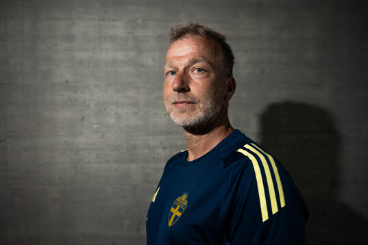 Performance manager Pontus Ekblom of the Swedish women’s