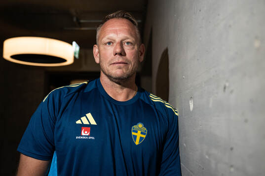 Head of security Stefan Dejemyr of the Swedish women’s