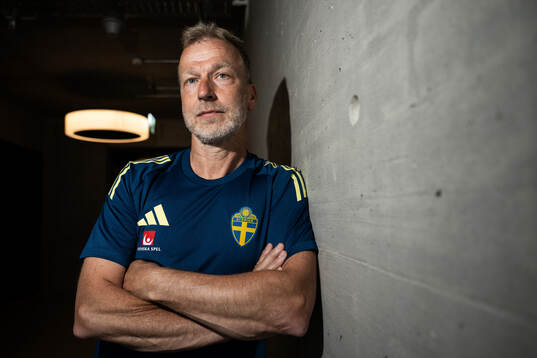 Performance manager Pontus Ekblom of the Swedish women’s