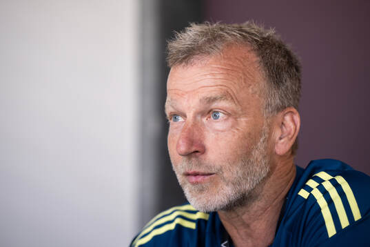 Performance manager Pontus Ekblom of the Swedish women’s