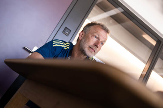 Performance manager Pontus Ekblom of the Swedish women’s
