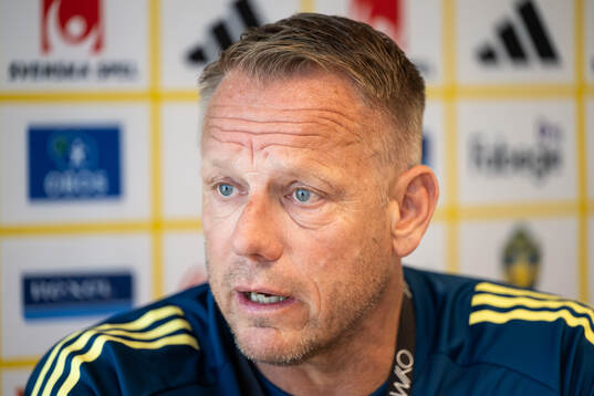 Head of security Stefan Dejemyr of the Swedish women’s
