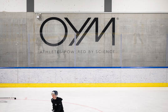 An ice rink seen at a walk around at OYM the base camp of