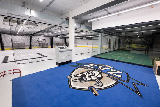 Training area seen at a walk around at OYM the base camp of