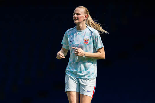 Karina Sævik of the Norwegian women's national football