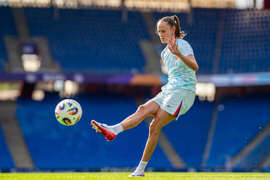 Caroline Graham Hansen of the Norwegian women's national