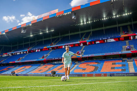 Caroline Graham Hansen of the Norwegian women's national