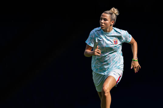Celin Bizet Dønnum of the Norwegian women's national