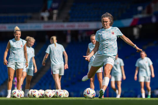 Ingrid Syrstad Engen of the Norwegian women's national