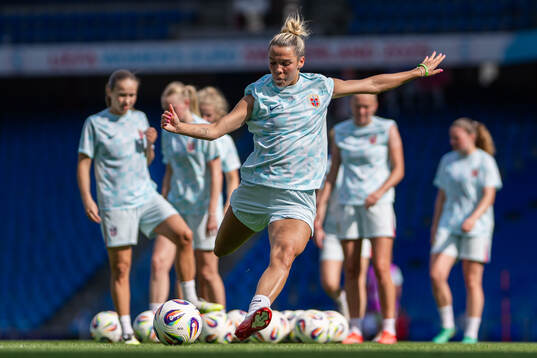 Celin Bizet Dønnum of the Norwegian women's national