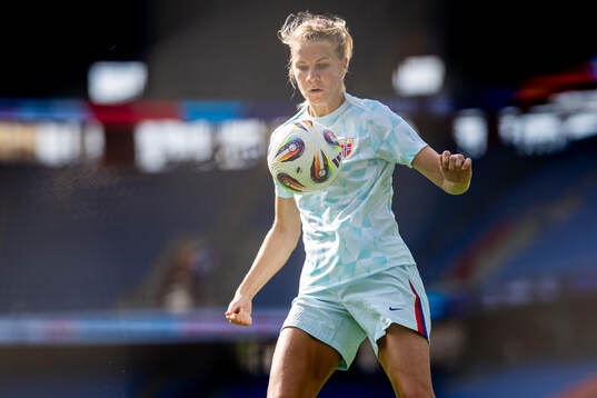 Ada Hegerberg of the Norwegian women's national football
