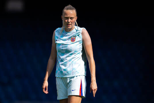 Synne Sofie Kinden Jensen of the Norwegian women's national