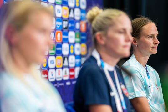 Caroline Graham Hansen of the Norwegian women's national
