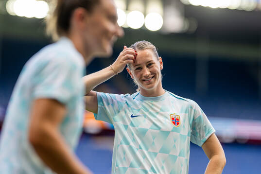 Elisabeth Terland of the Norwegian women's national