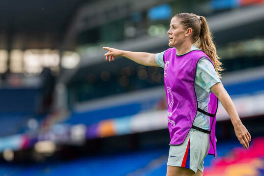 Maren Mjelde of the Norwegian women's national football team