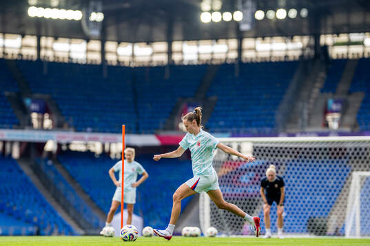 Caroline Graham Hansen of the Norwegian women's national