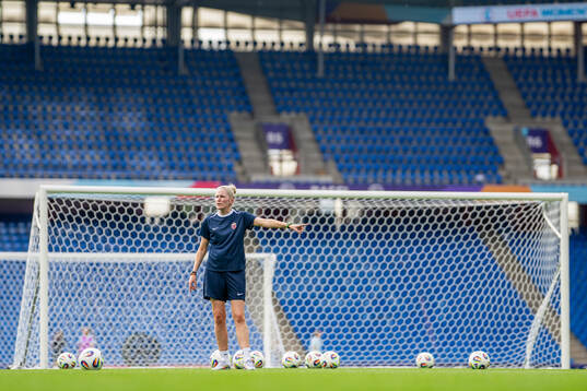 Gemma Grainger, head coach of the Norwegian women's