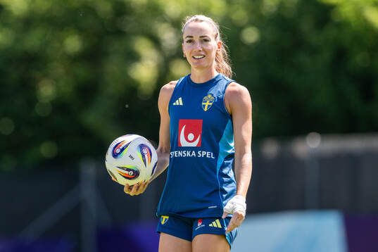 Kosovare Asllani of the Swedish women's national football