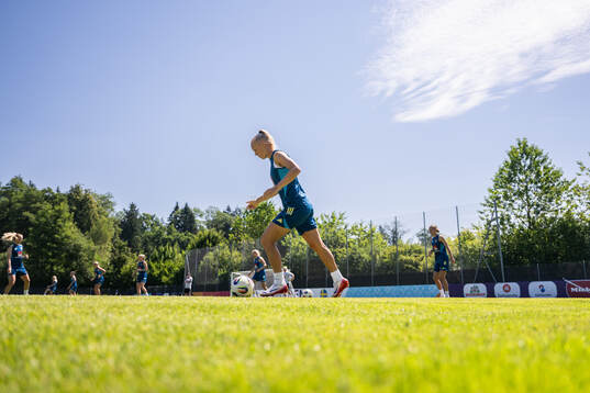 Hanna Bennison of the Swedish women's national football