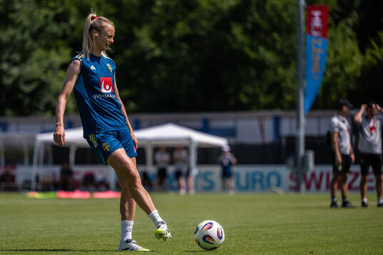 Amanda Ilestedt of the Swedish women's national football