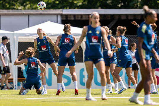 Sofia Jakobsson of the Swedish women's national football
