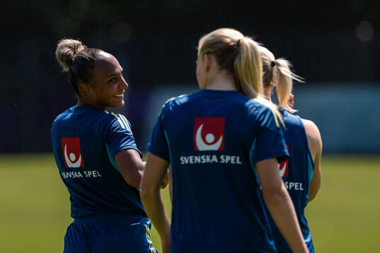 Madelen Janogy of the Swedish women's national football
