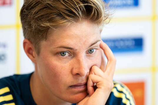 Lina Hurtig of the Swedish women's national football team