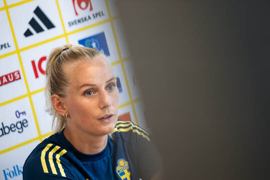 Stina Blackstenius of the Swedish women's national football