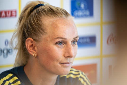 Stina Blackstenius of the Swedish women's national football