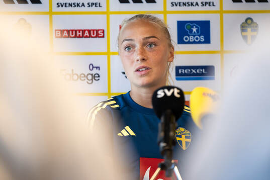 Hanna Bennison of the Swedish women's national football