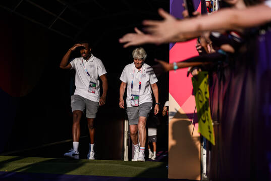 Head coach Pia Sundhage of Switzerland