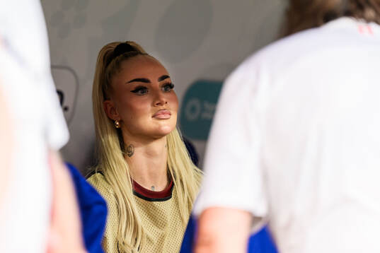 Alisha Lehmann of Switzerland