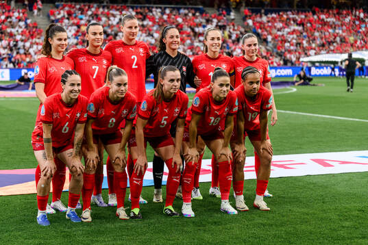 Starting eleven of Switzerland