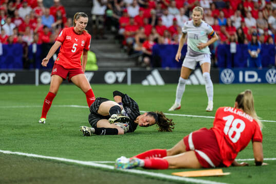 Goalkeeper Livia Peng of Switzerland