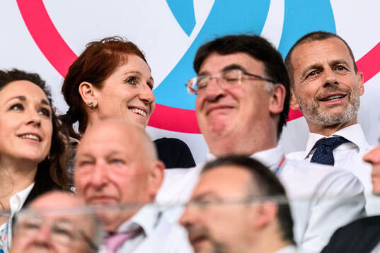 Lise Klaveness, president of the Norwegian Football