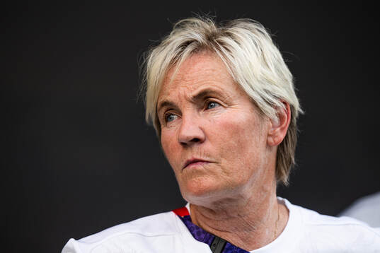 Assistant coach Lillie Persson of Switzerland