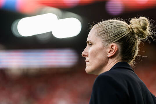 Head coach Gemma Grainger of Norway