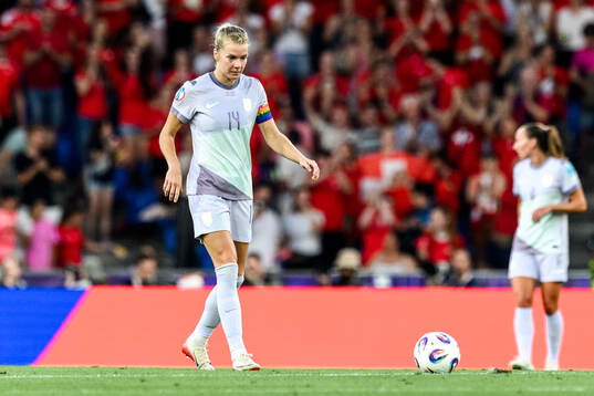 Ada Hegerberg of Norway looks dejected