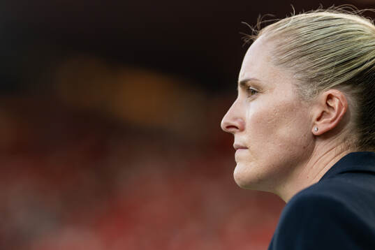 Head coach Gemma Grainger of Norway
